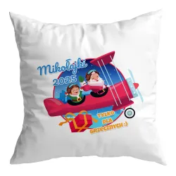 Poduszka BOŻE NARODZENIE Mikołajki 2025 tylko dla grzecznych